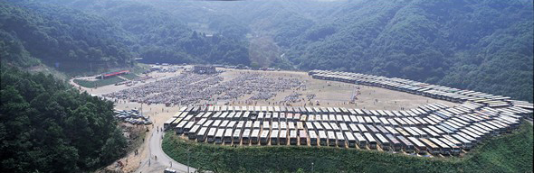 천진암대성당 집회